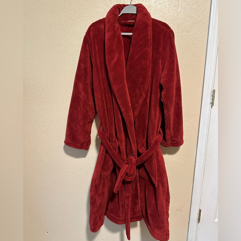 Soft Surroundings Amelia Plush Robe Size 1X Plus Size